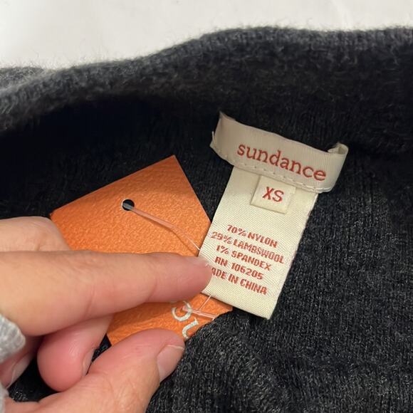 NWT Sundance Lambswool Blend Knee Length Full Circle Skirt Size XS Timeless - Picture 4 of 6